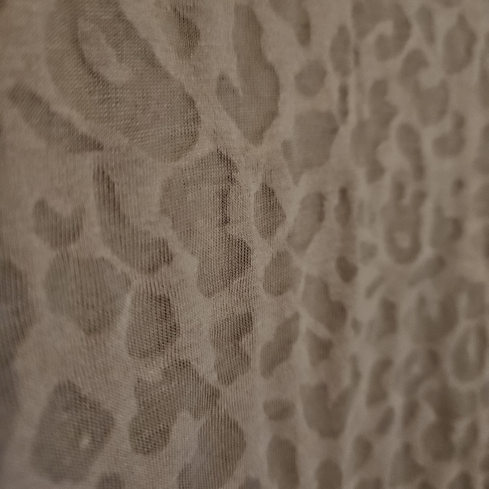 Chic Animal Print Tank Top in Tan - Picture 7 of 8